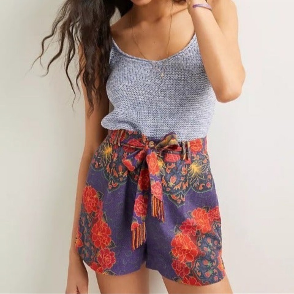 Farm Rio Floral Printed Shorts